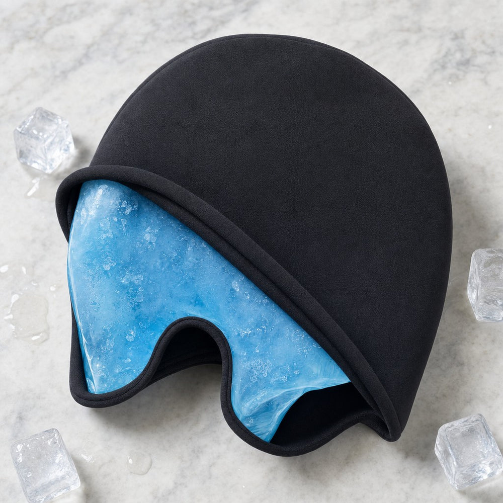 Inner cooling gel layer of CalmCap